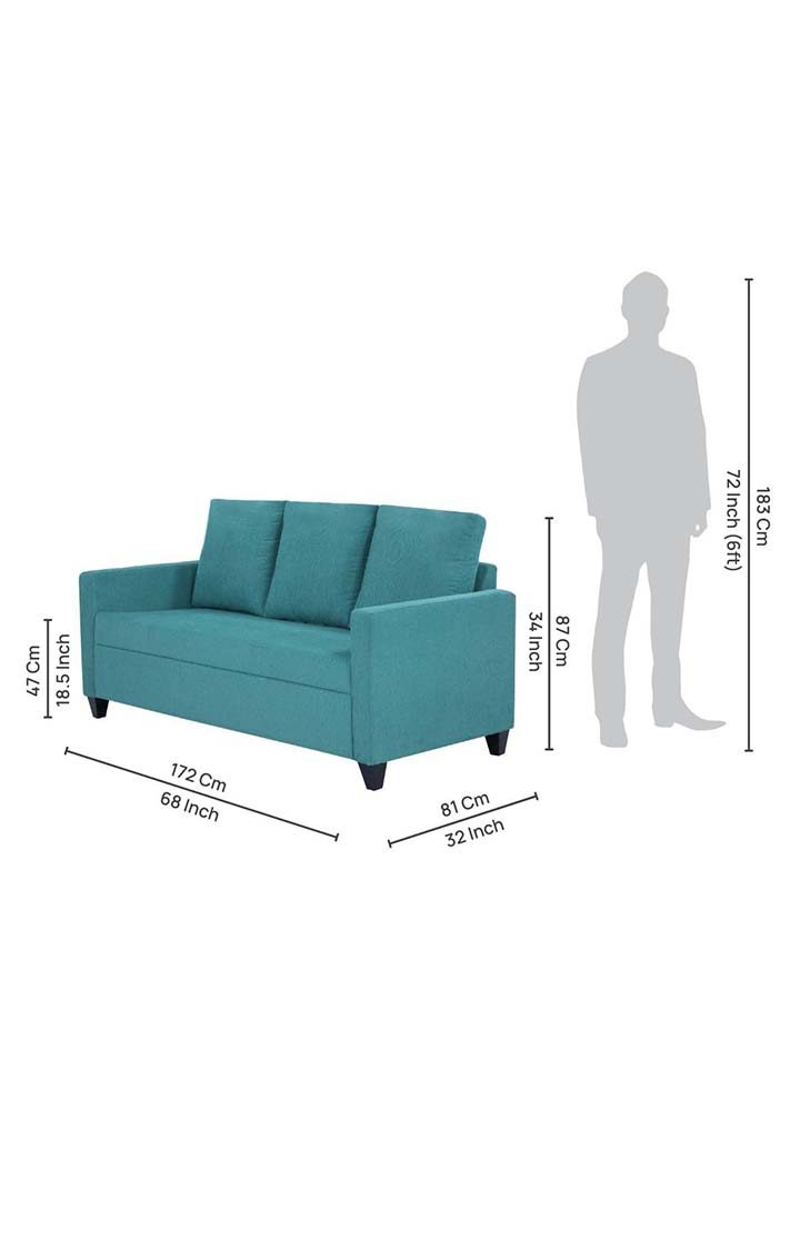 neudot Saya 3 Seater Sofa for Living Room