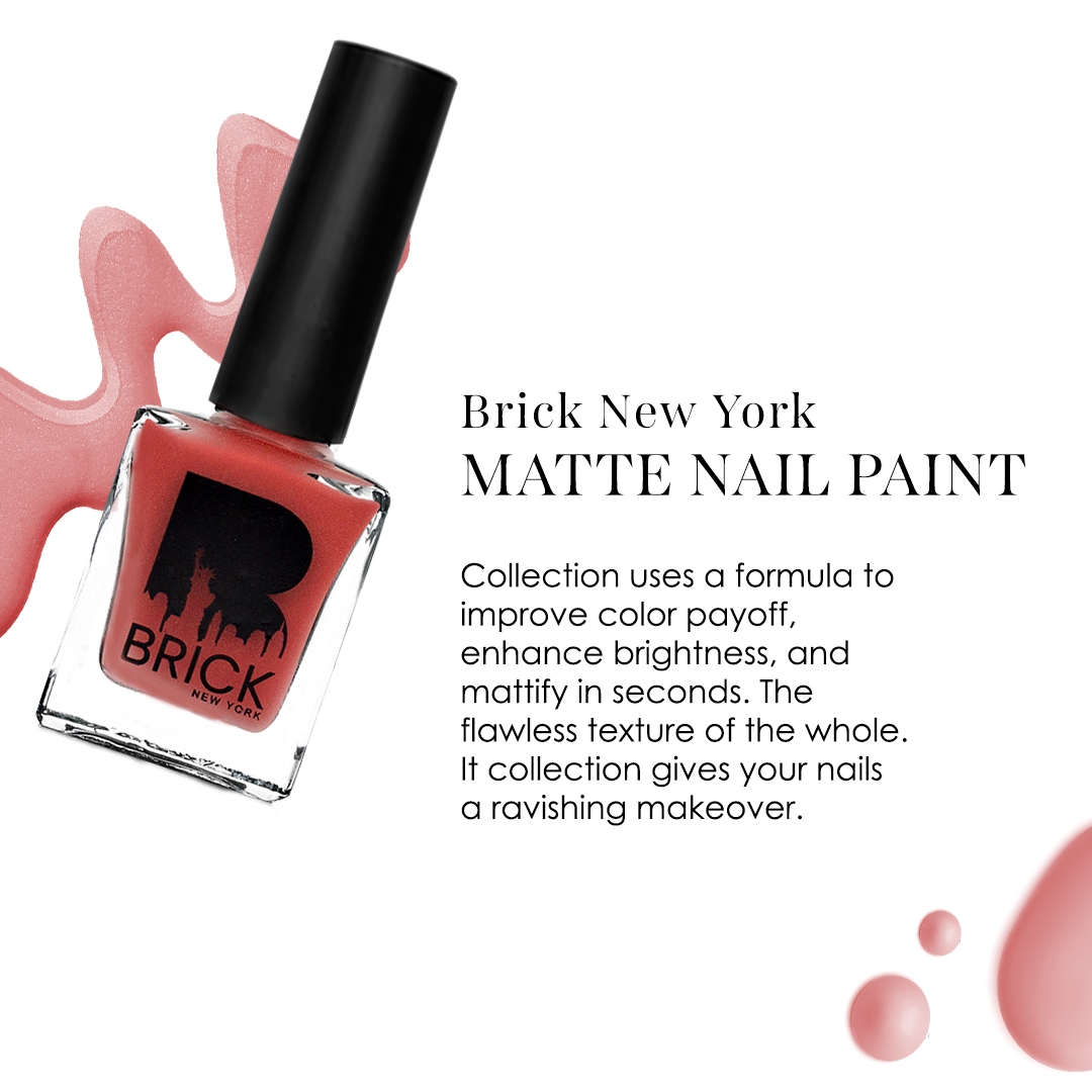 Brick New York | Brick New York Matte Nails Fluid Sienna 14 5