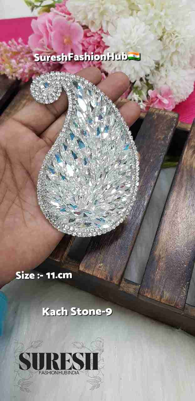 Silver Handmade Rhinestone Keri Pair – K S.-9