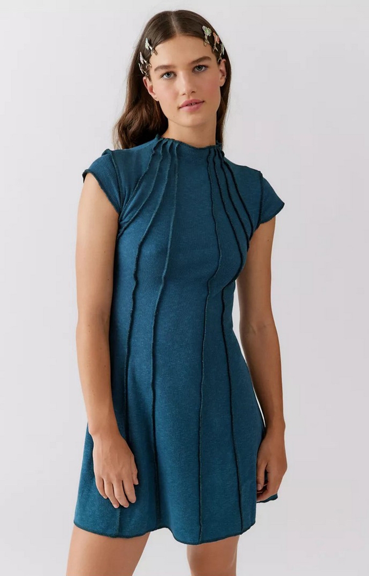 WESTO INDIA | Women's Blue Ada Amaze Dress