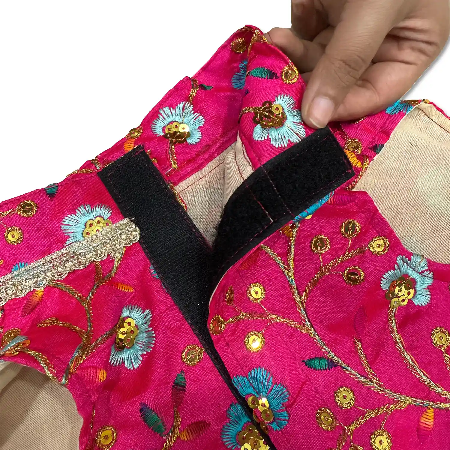 PawsIndia Traditional Rose Pink Prince Kurta for Cats