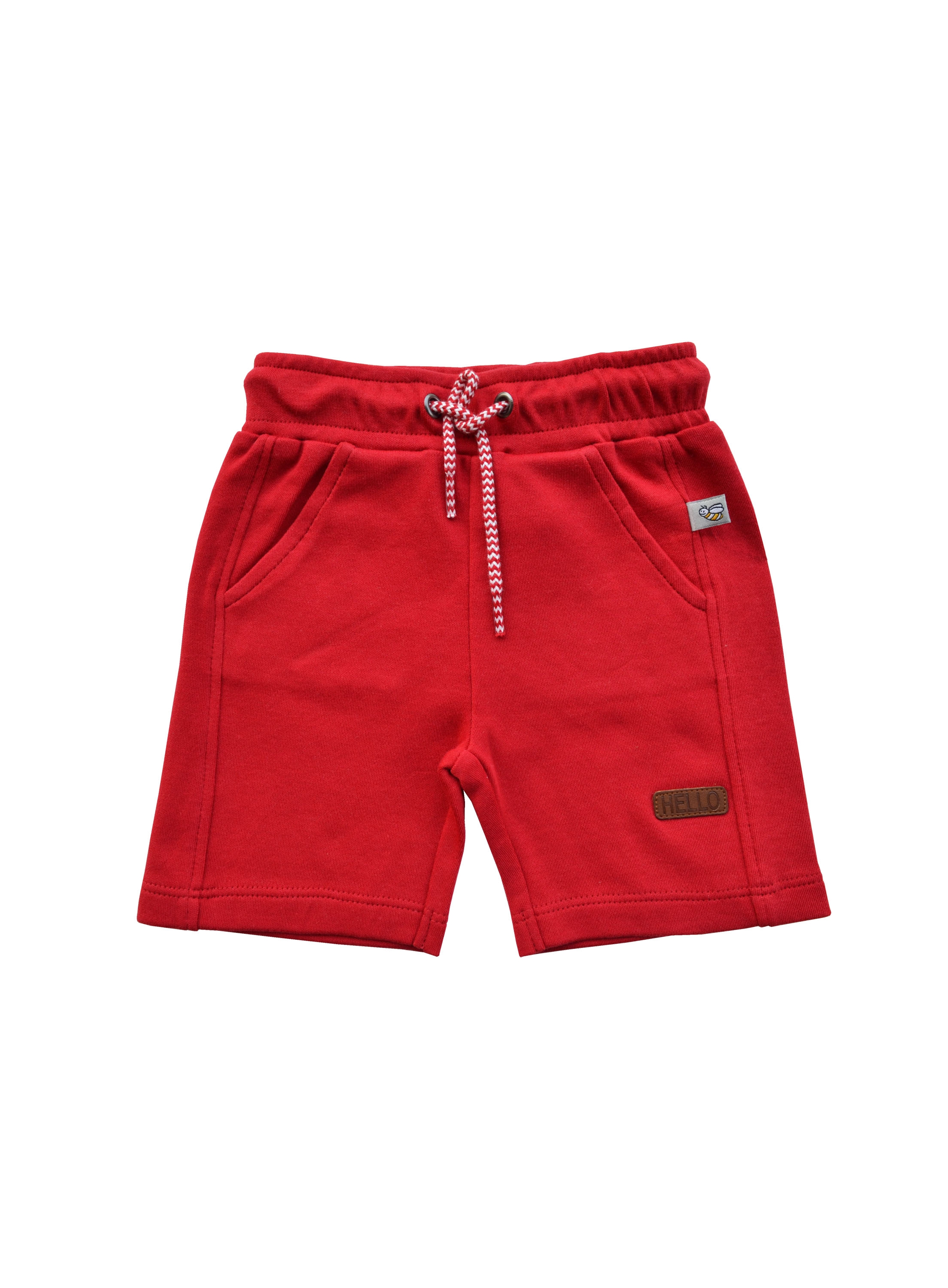 Babeez | Red Shorts (100% Cotton Interlock Biowash) undefined