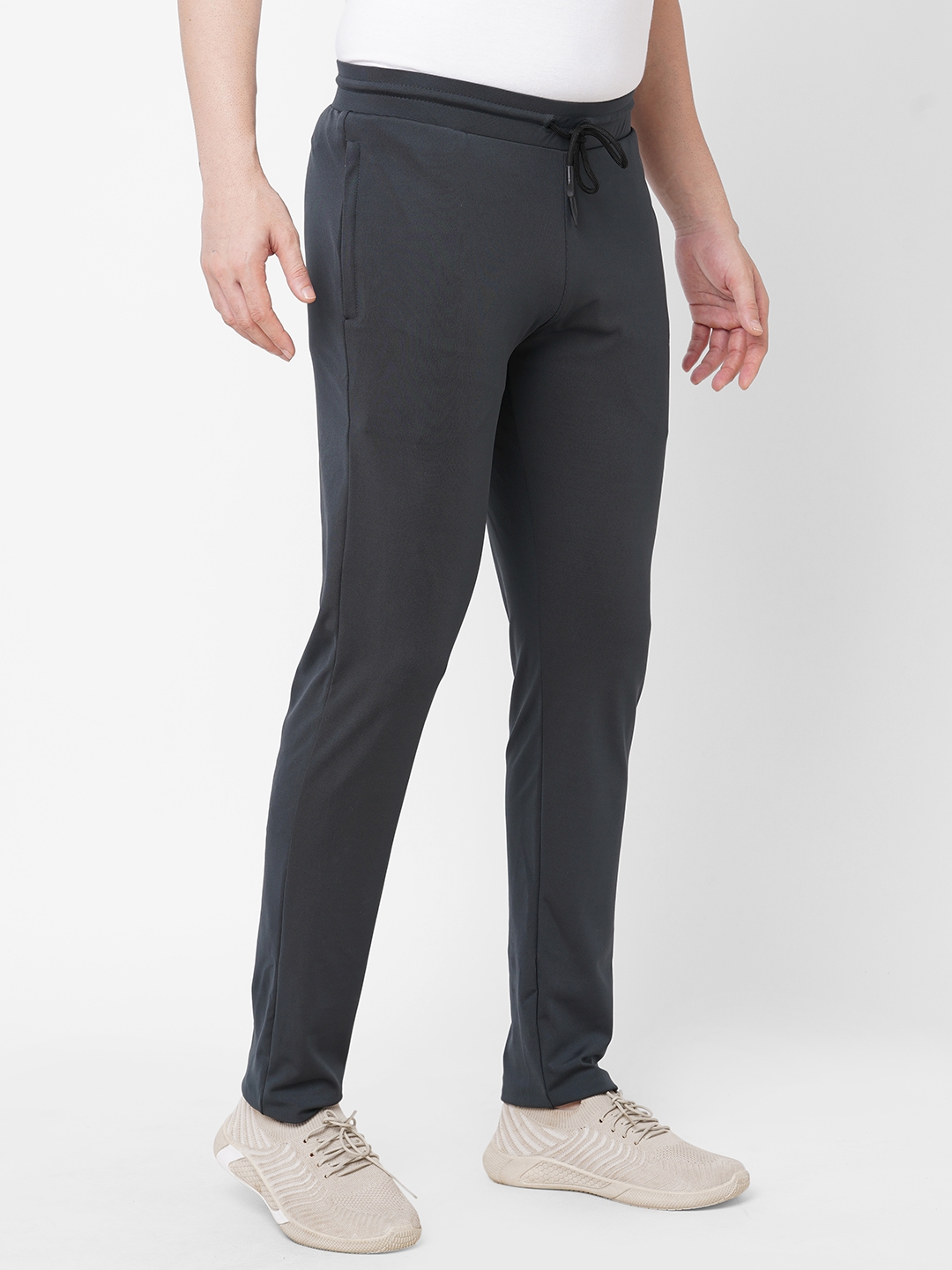 JMR USA INC Men's Fleece Pants with Pockets Cuffed Bottom Track Pants  Joggers for Men, Charcoal Gray 3XL - Walmart.com