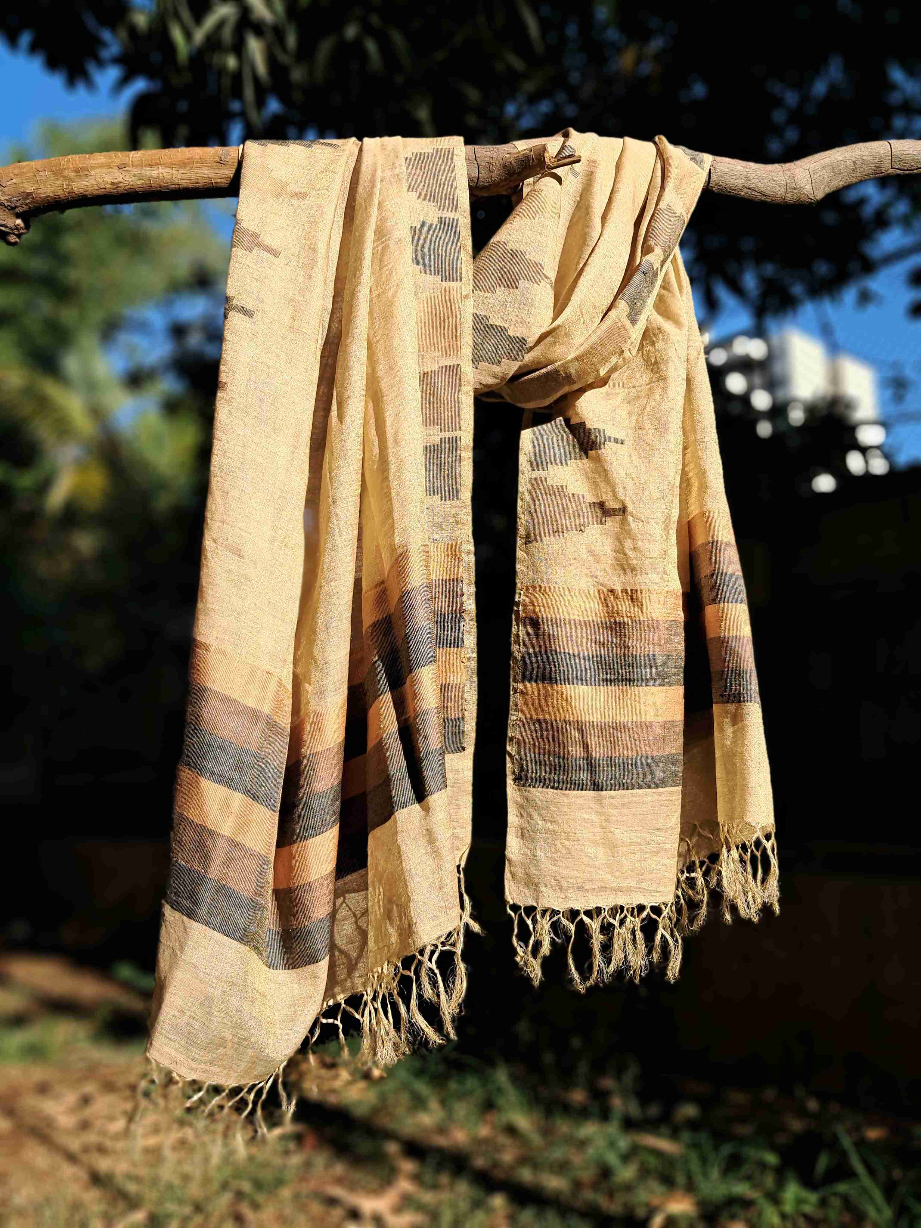 Munga Tussar Silk Dupatta