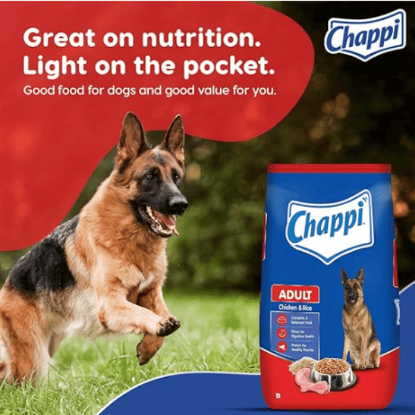 Chappi Adult Chicken & Rice Dry Dog Food