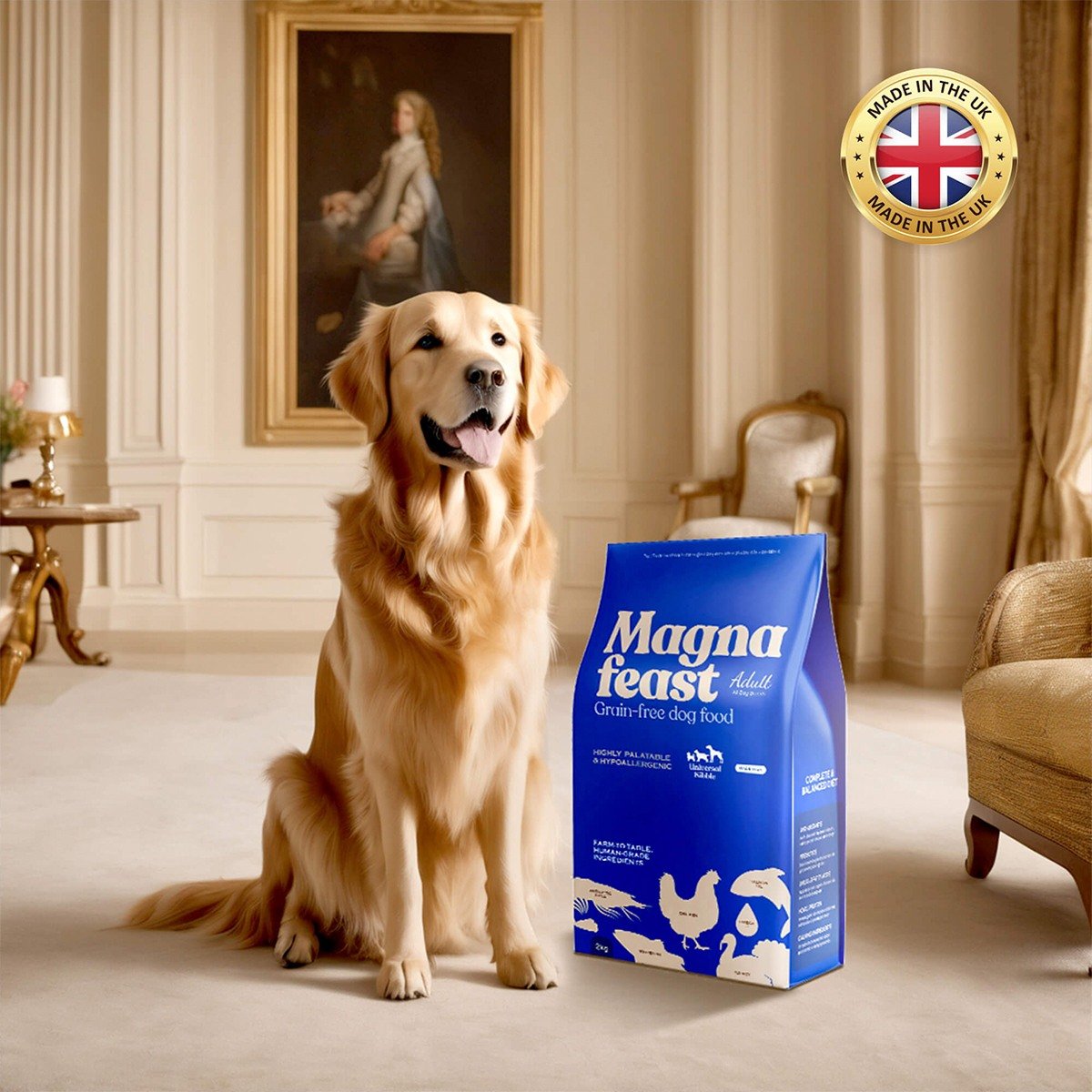 Magnafeast Adult Grain Free Dry Dog Food