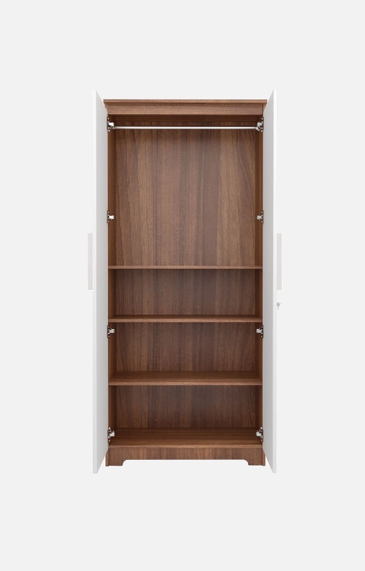 Amber Delight 2 Door Wardrobe - Leon Teak