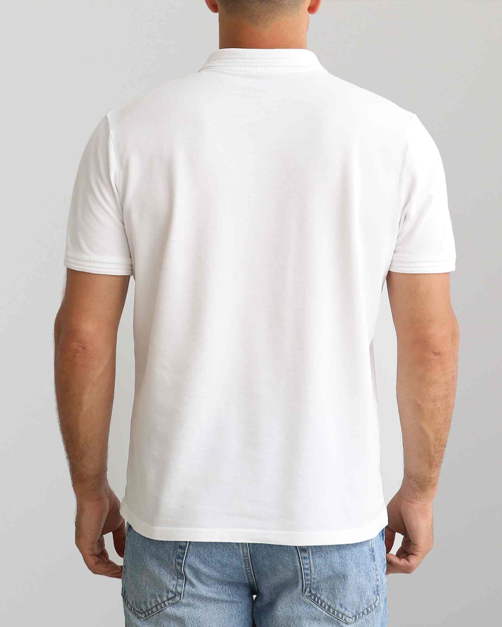 White Polo T Shirt