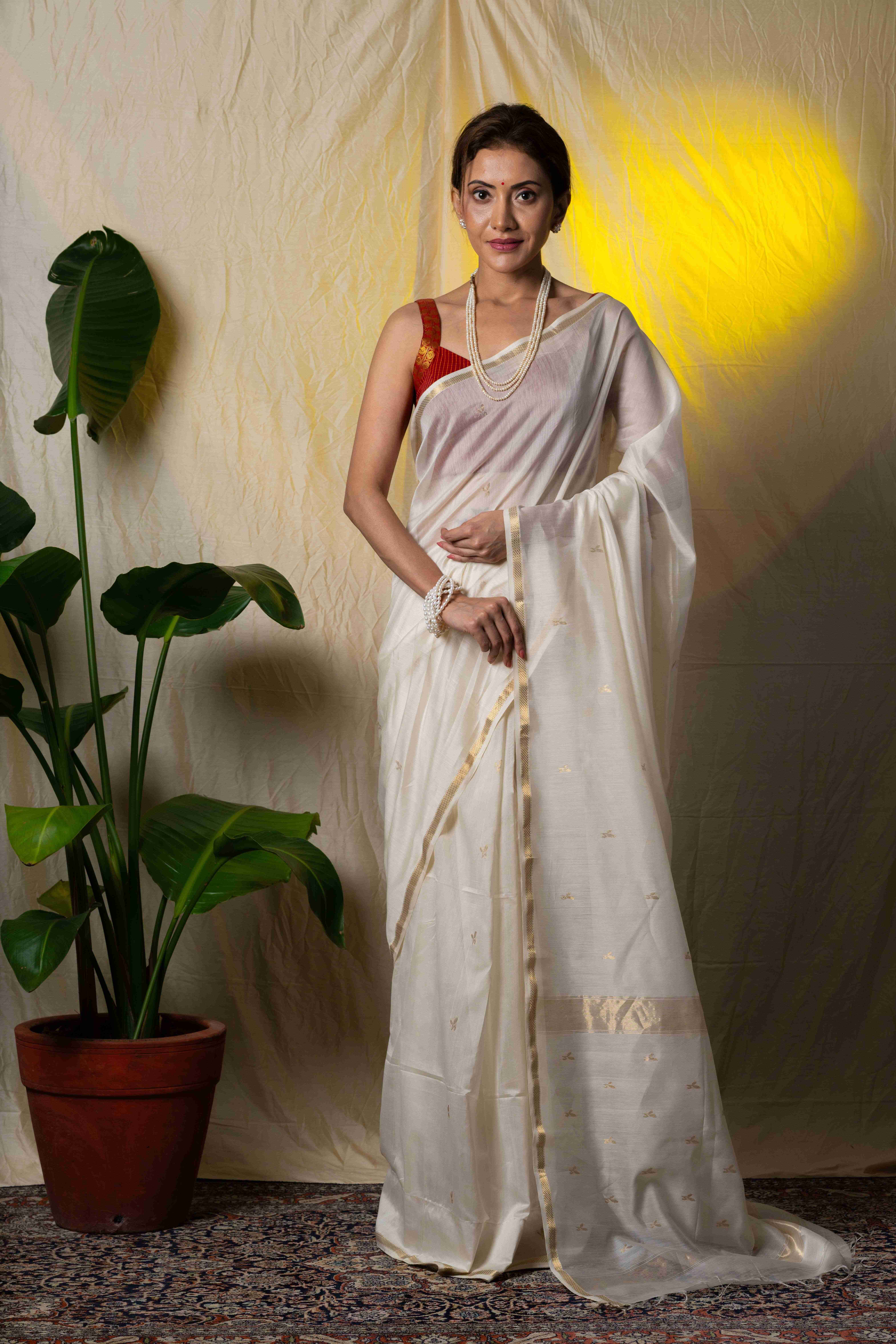 Maheshwari Silk  Saree