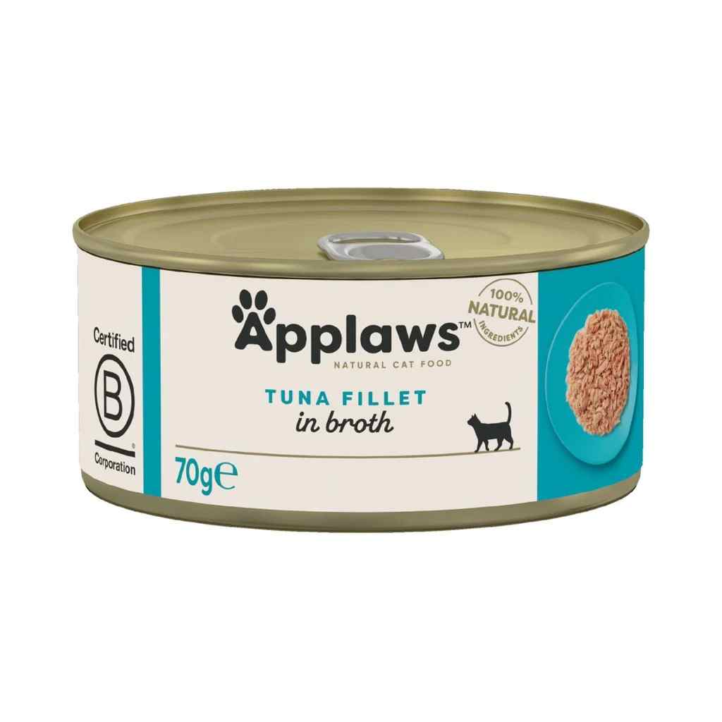 Applaws Cat Wet Food Tuna Fillet in Broth 70 g