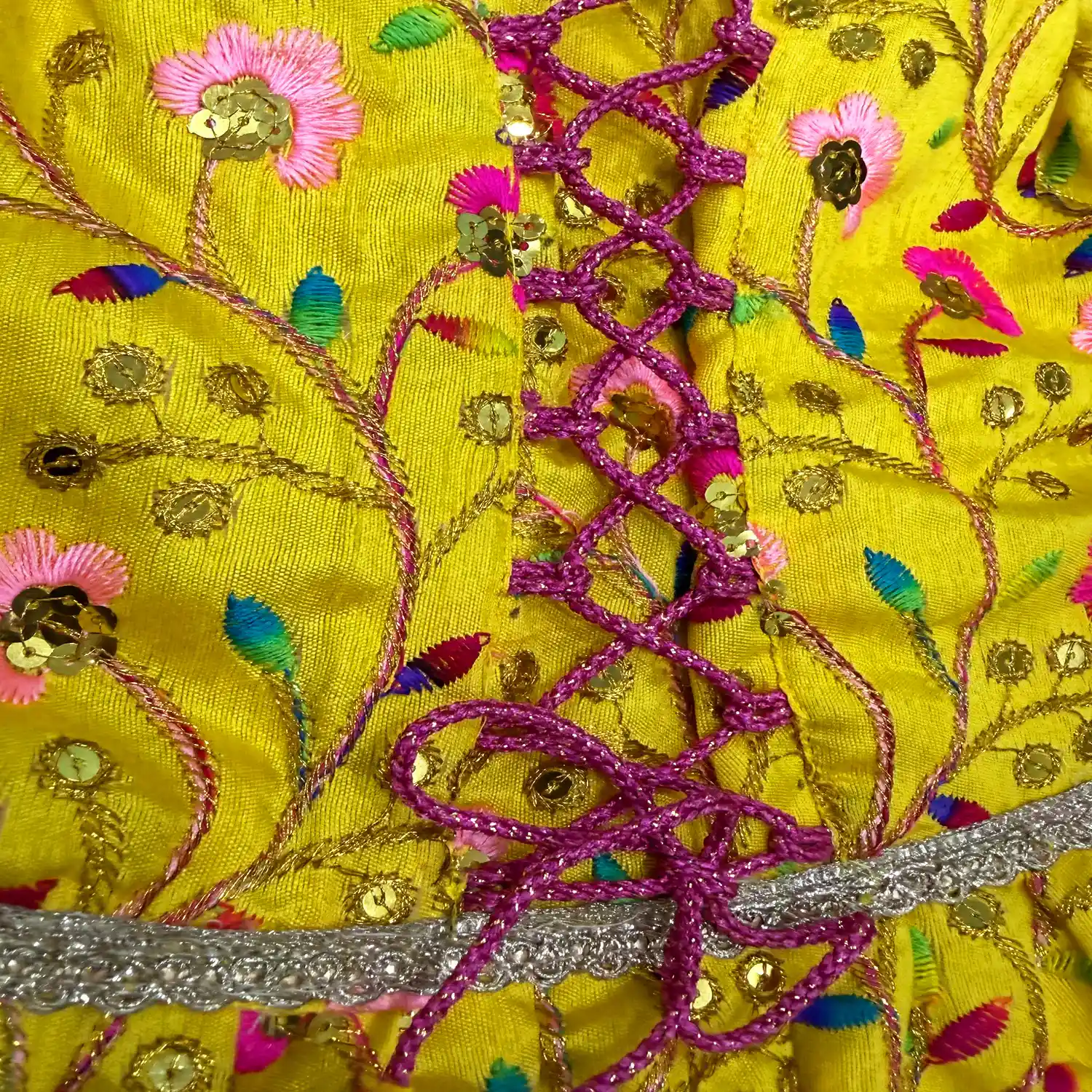 PawsIndia Traditional Marigold Yellow Princess Dress for Cats