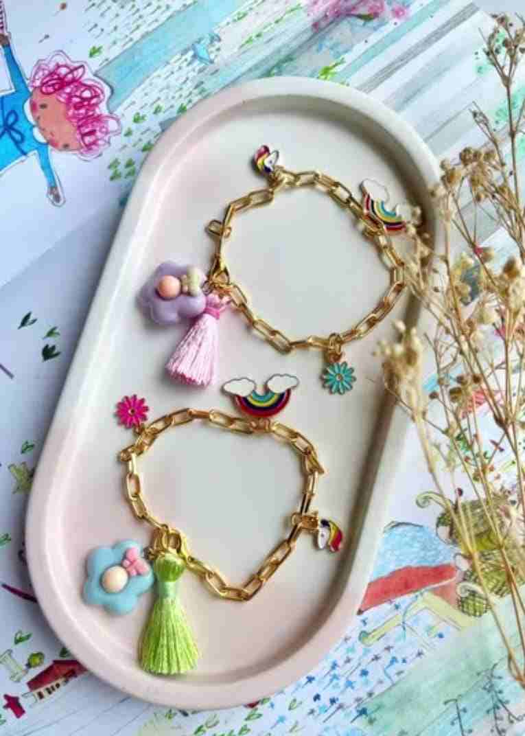 Kids Rainbow Bracelets