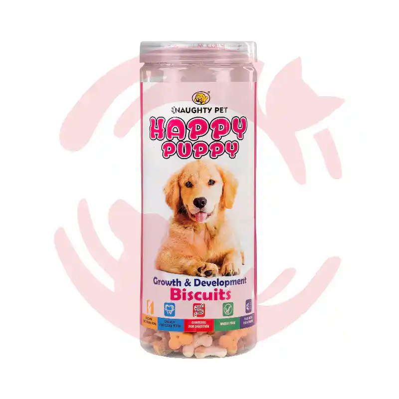 Naughty Pet Happy Puppy Jar 550 Gm