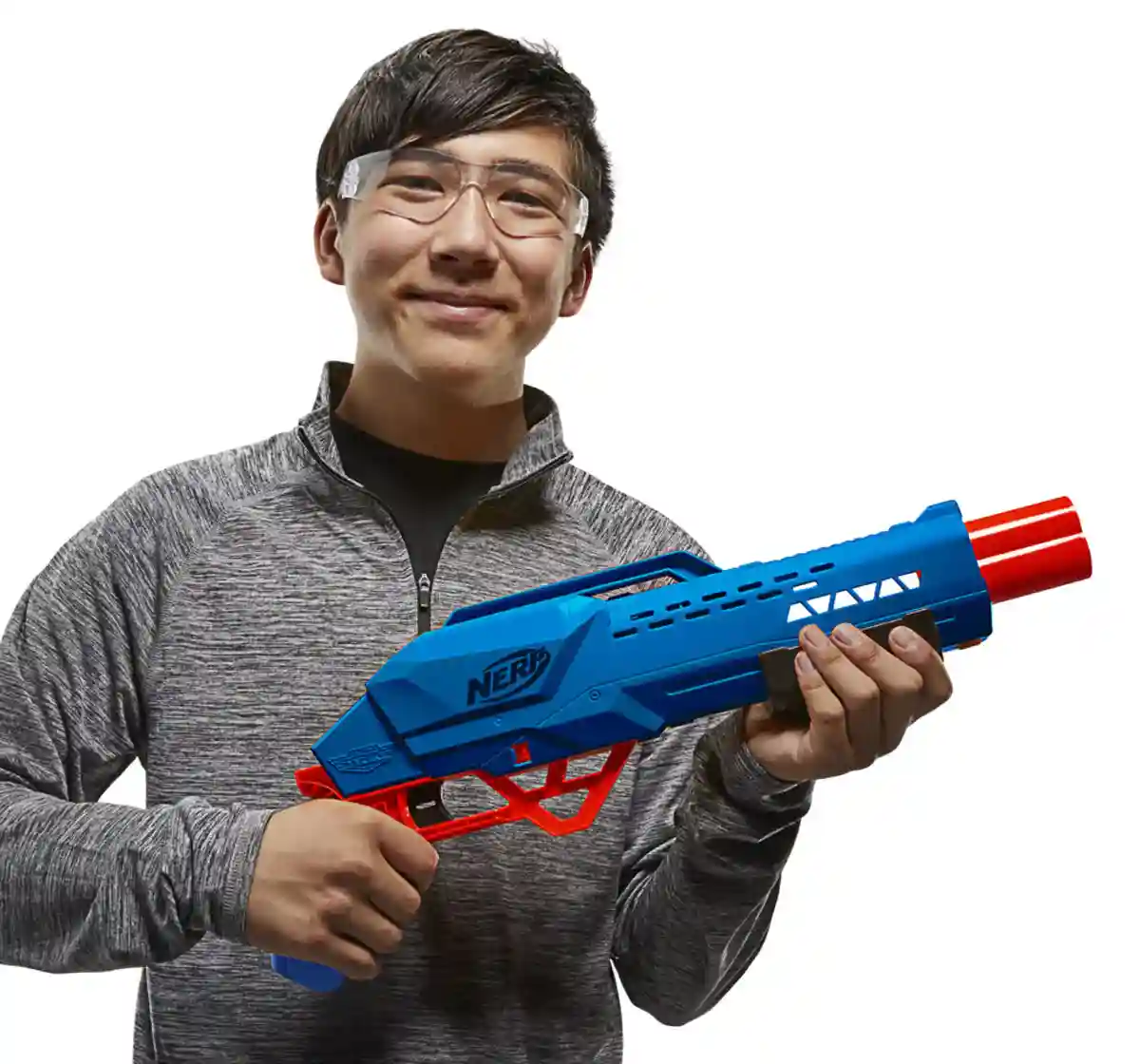 NEW in BOX Nerf Alpha Strike Tiger DB-2 Double Barrel Blasting Gun