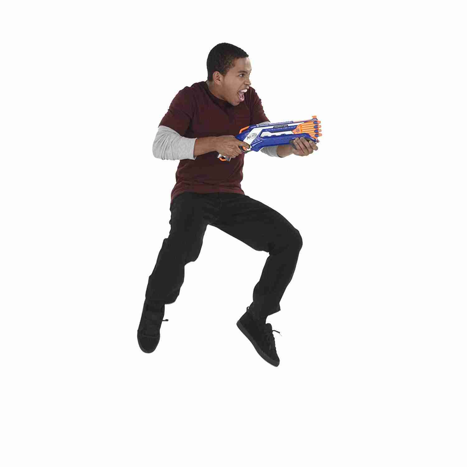 Nerf N-Strike Elite Rough Cut 2X4 Blaster Blasters for Kids age 8Y+