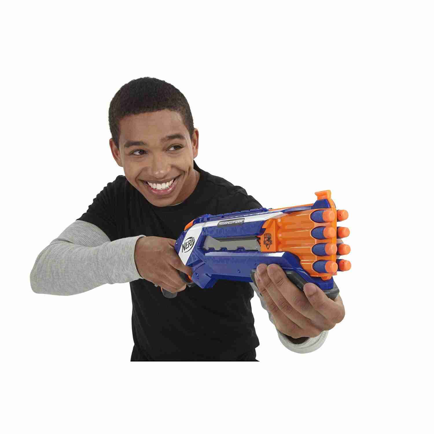 Nerf N-Strike Elite Rough Cut 2X4 Blaster Blasters for Kids age 8Y+