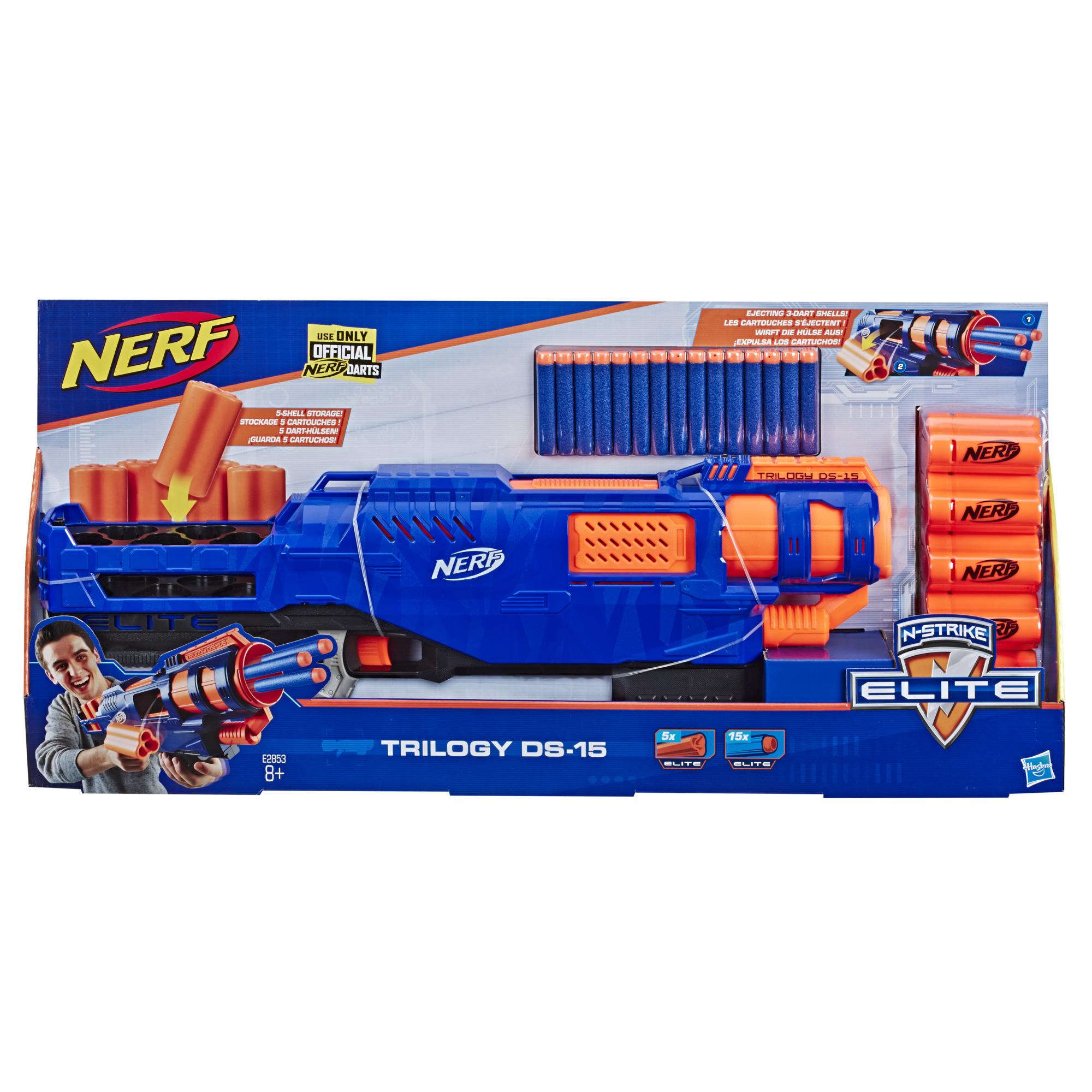 Nerf N-Strike Elite Toy Blaster Trilogy Blasters for Kids age 8Y+