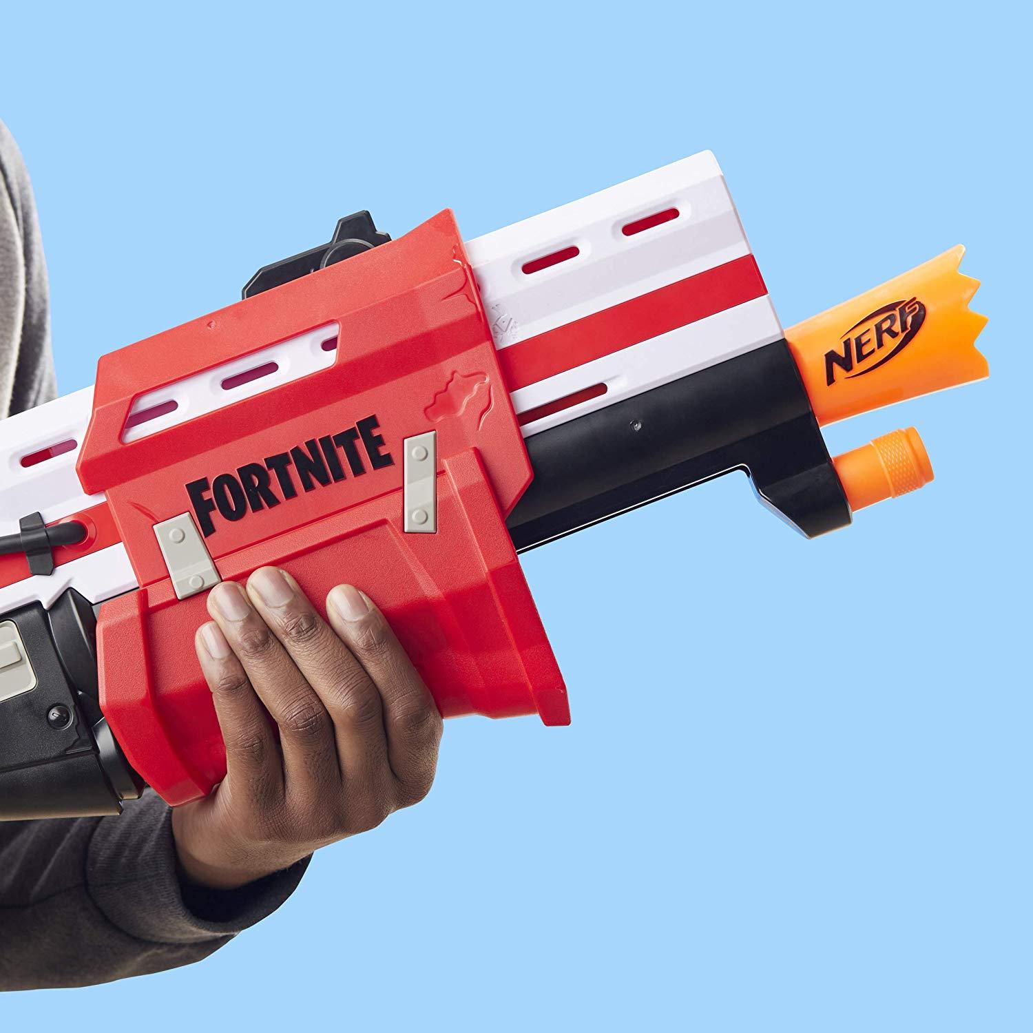 Nerf Fortnite TS Blaster, Pump Action Dart Blaster Blasters for Kids age 8Y+
