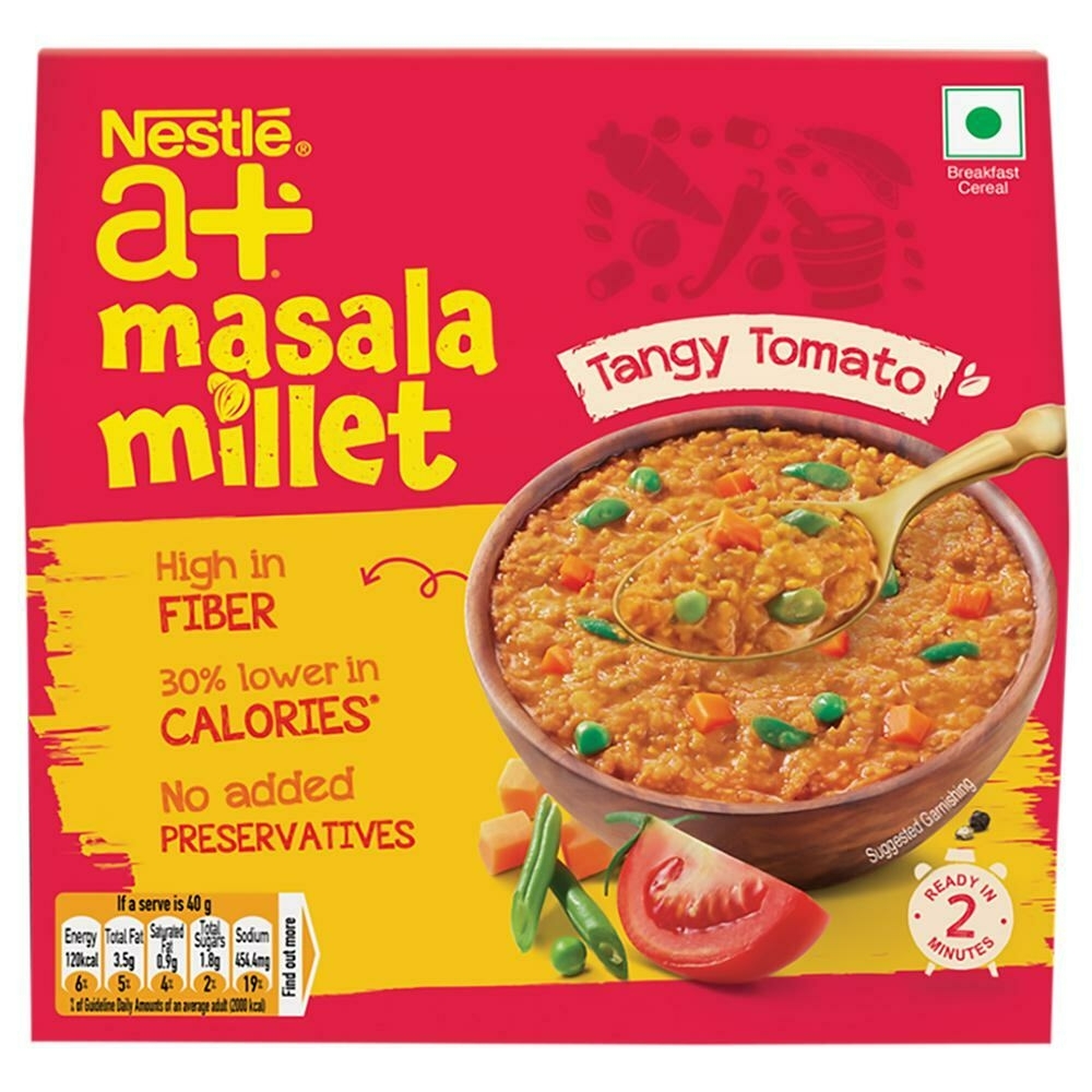 Nestle A+ Tangy Tomato Masala Millets 240 G
