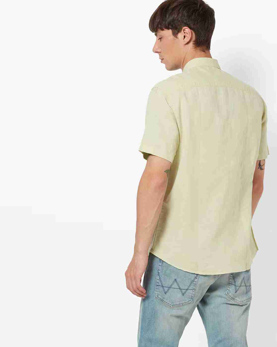 NETPLAY | Short-Sleeve Shirt with Patch Pocket|2