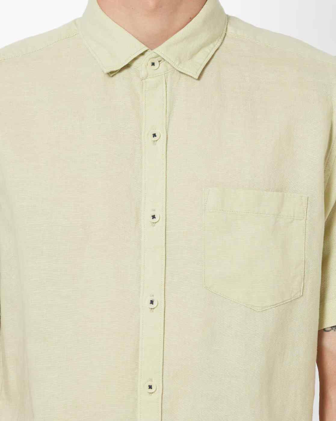 NETPLAY | Short-Sleeve Shirt with Patch Pocket|4