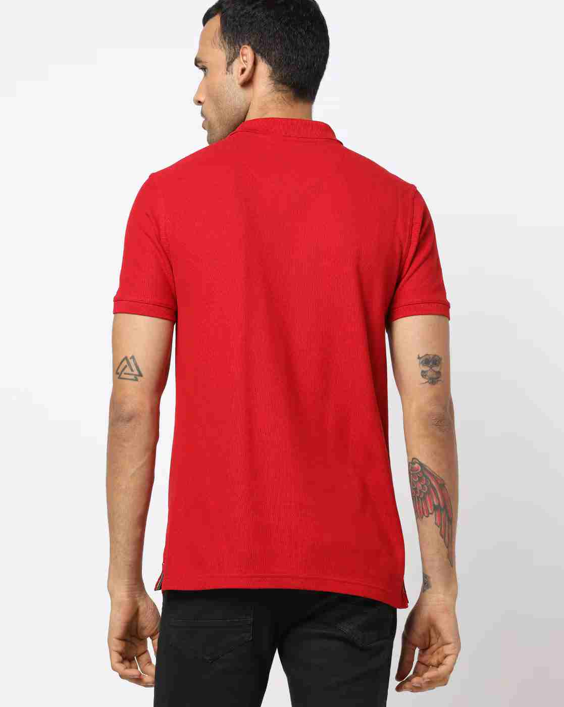 NETPLAY | Regular Fit Cotton Polo T-Shirt|1