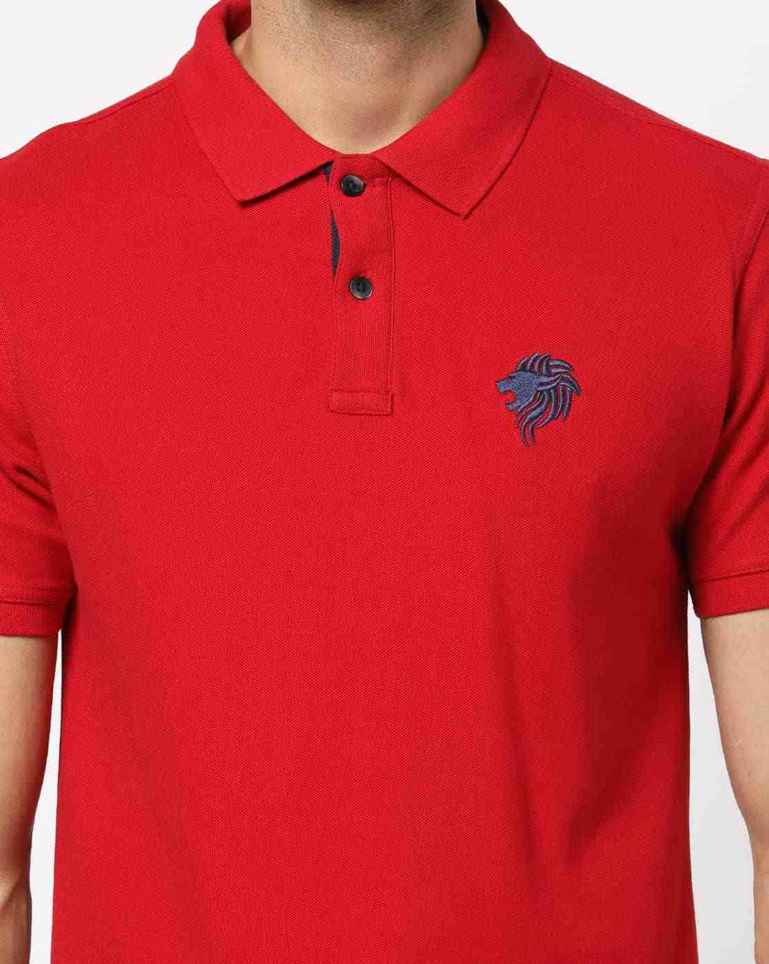 NETPLAY | Regular Fit Cotton Polo T-Shirt|2