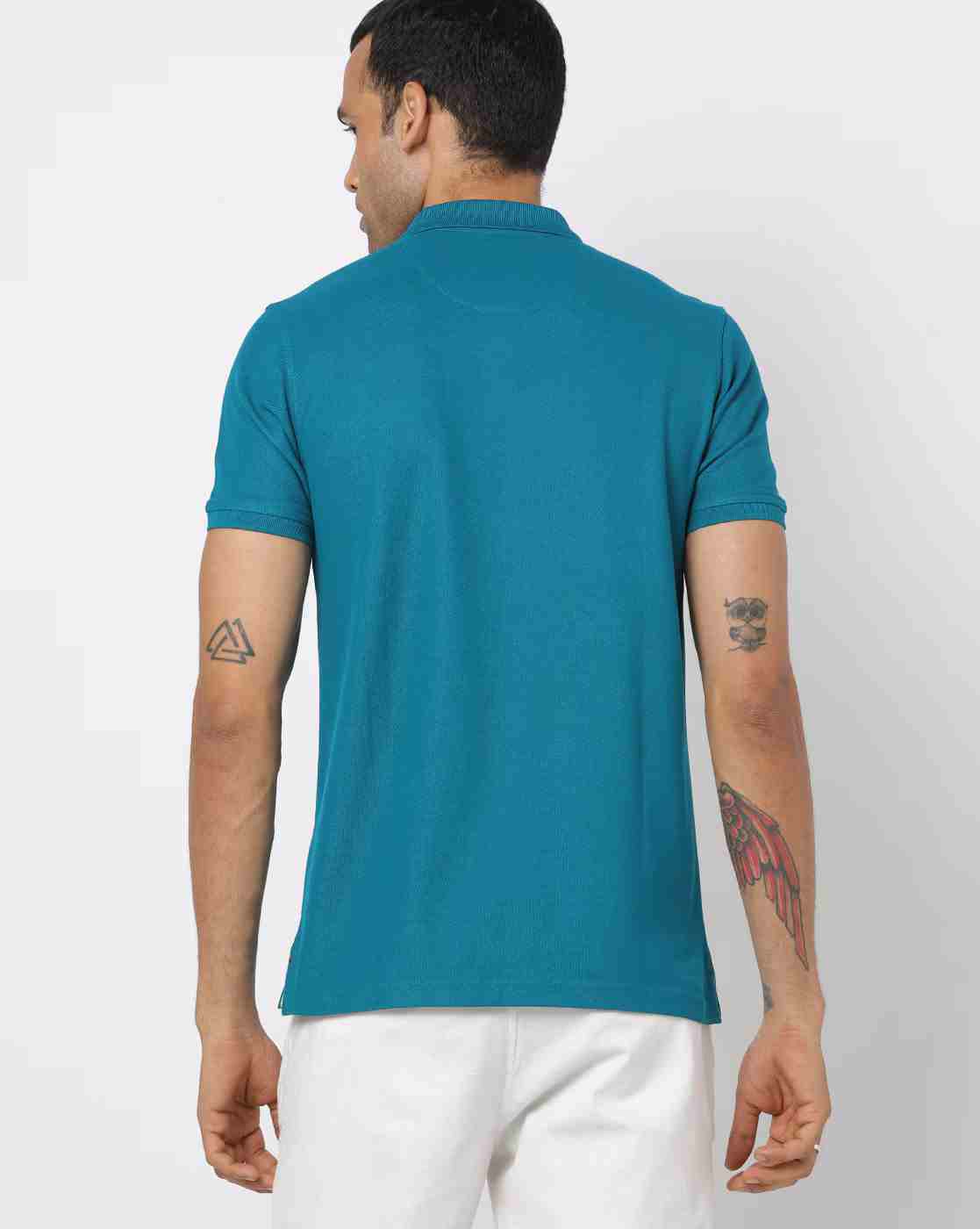 NETPLAY | Regular Fit Cotton Polo T-Shirt|1