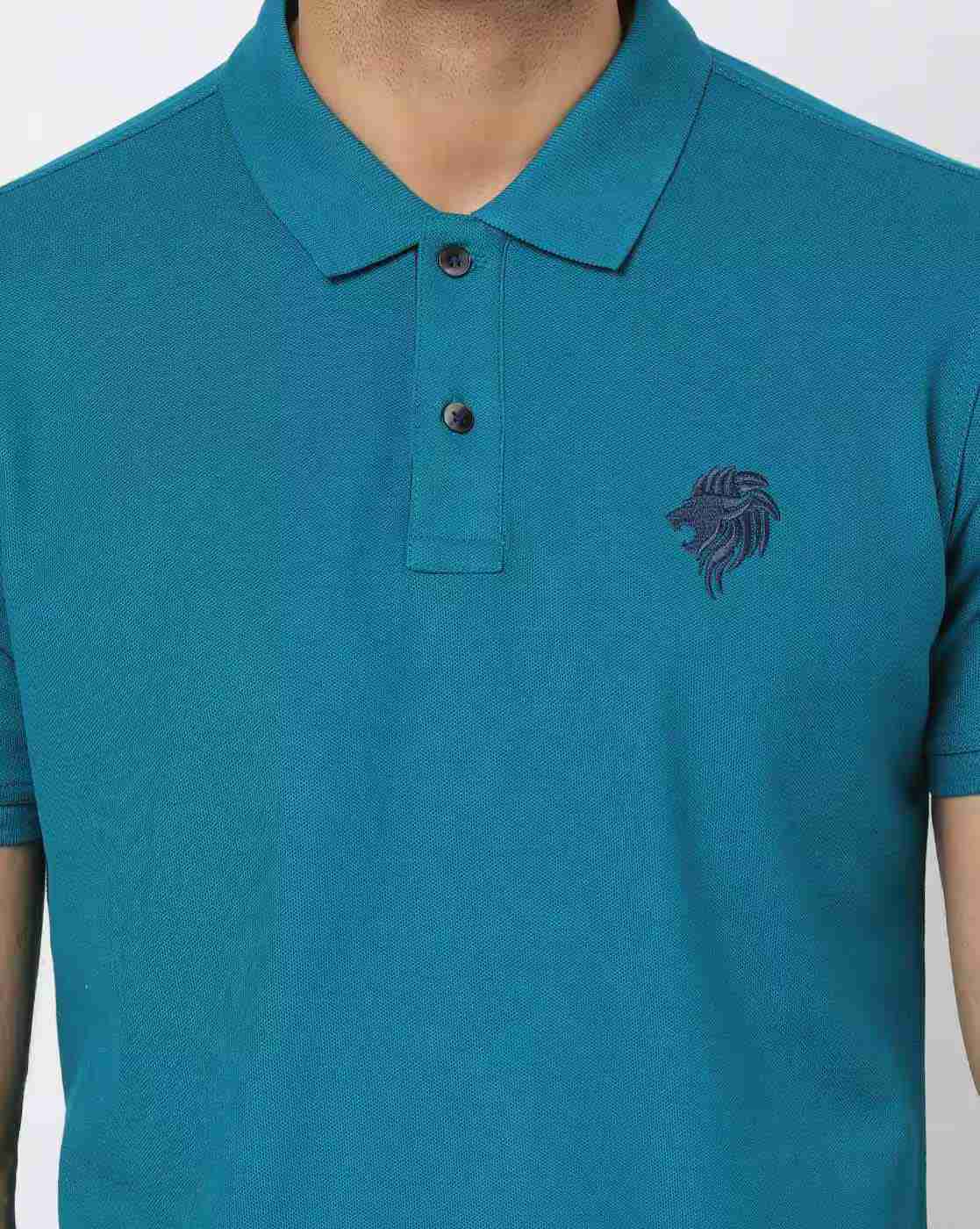 NETPLAY | Regular Fit Cotton Polo T-Shirt|2