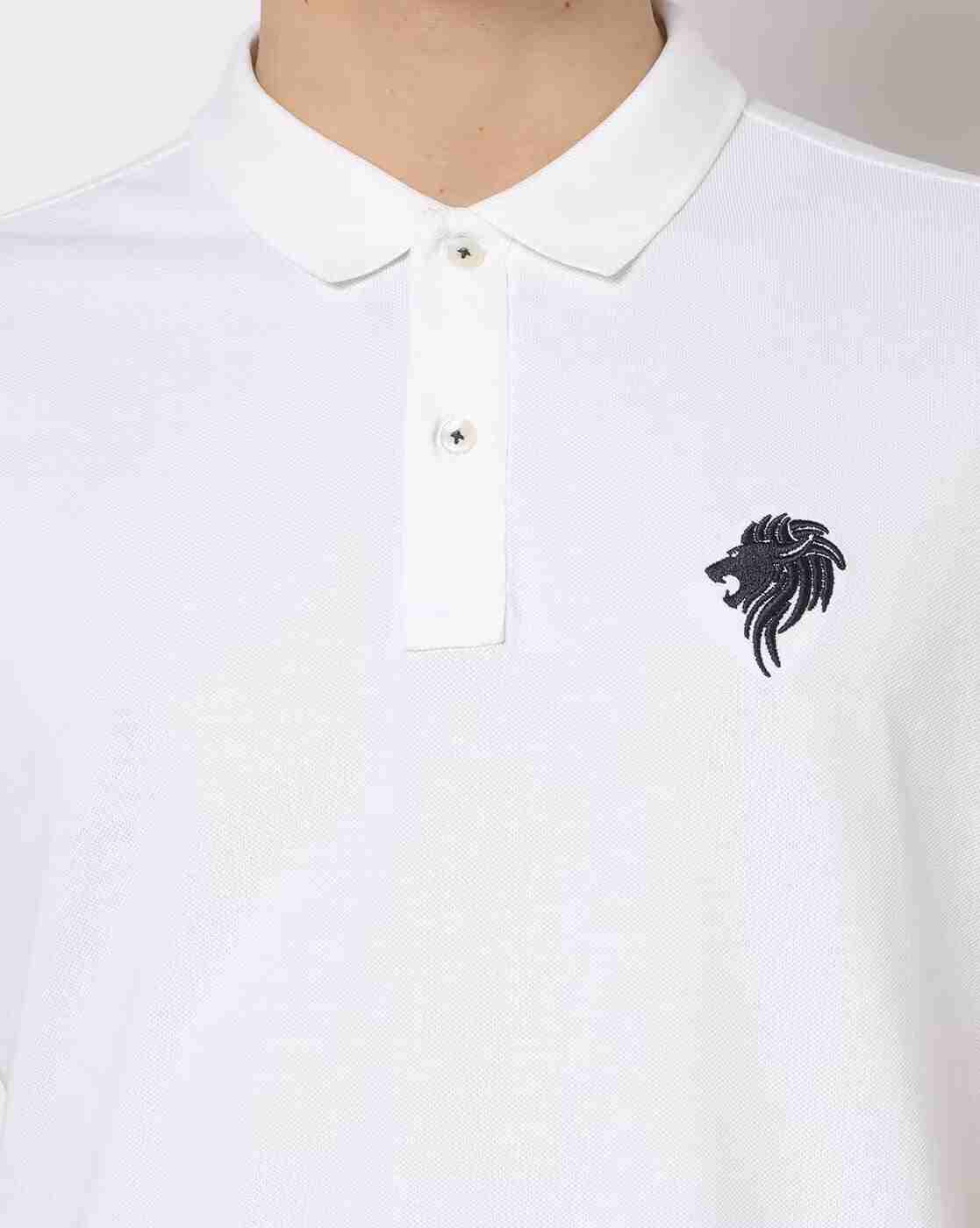 NETPLAY | Regular Fit Solid Cotton Polo T-Shirt|2