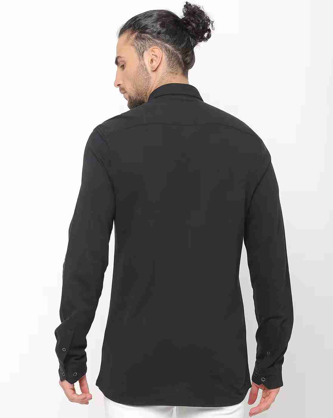 NETPLAY | Slim Fit Knitted Shirt|1