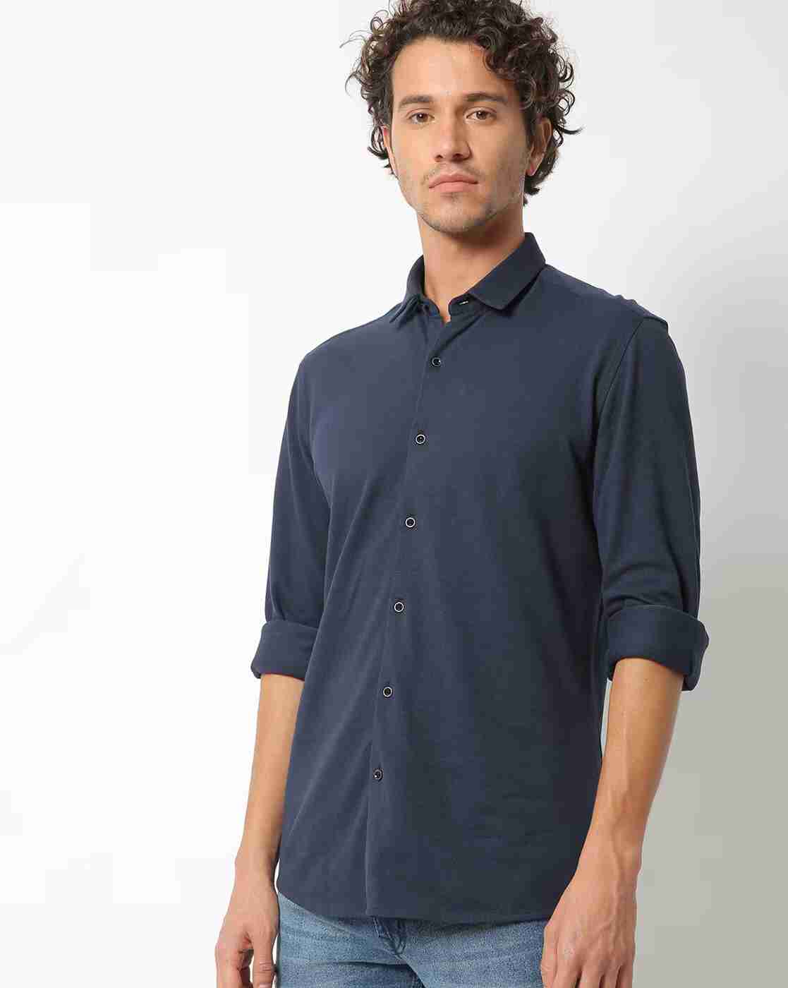 Knit Slim Fit Shirt