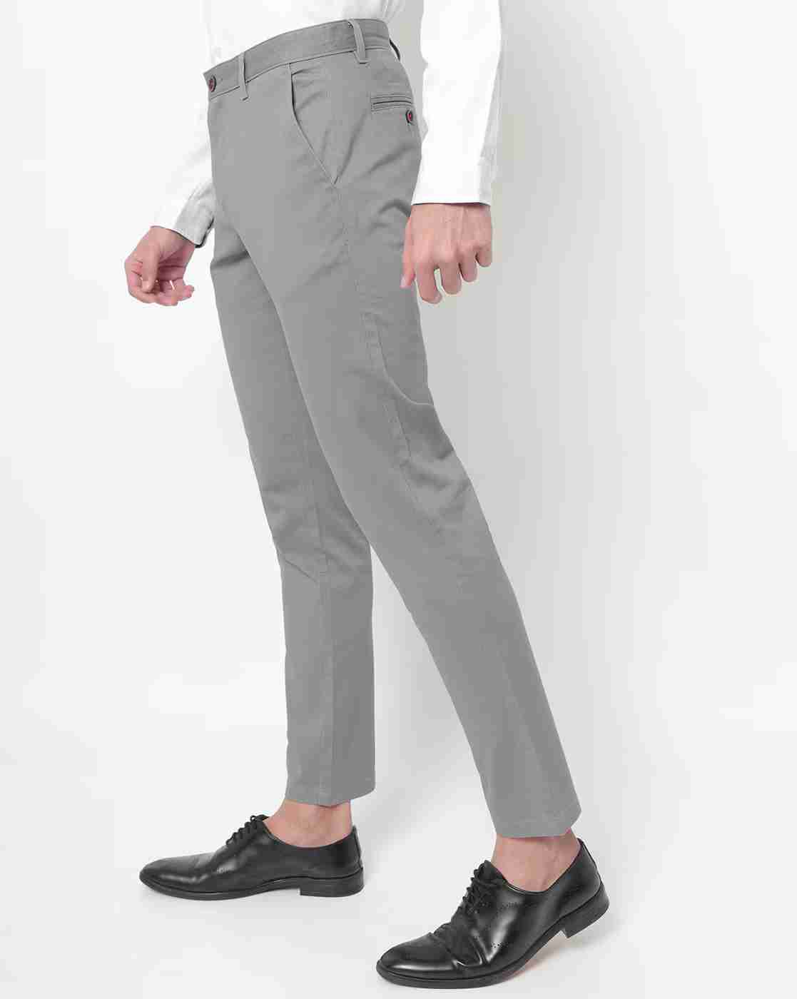 NETPLAY | Tapered Fit Flat-Front Chinos|1