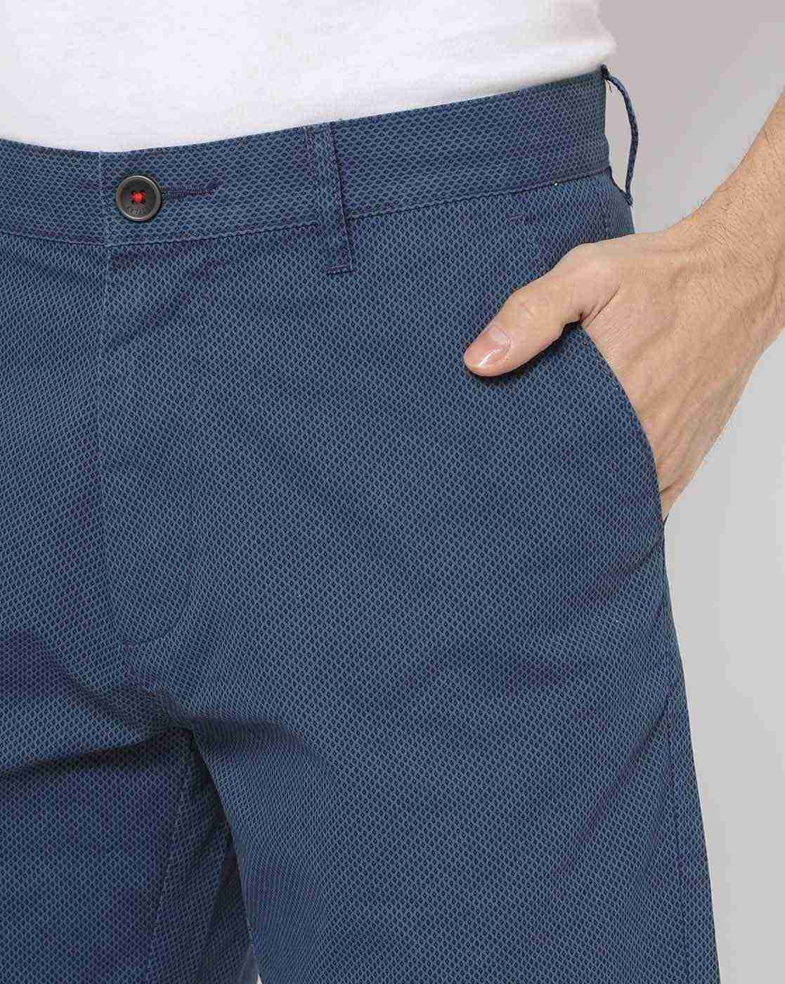 NETPLAY | Printed Barmuda Shorts with Insert Pockets|3
