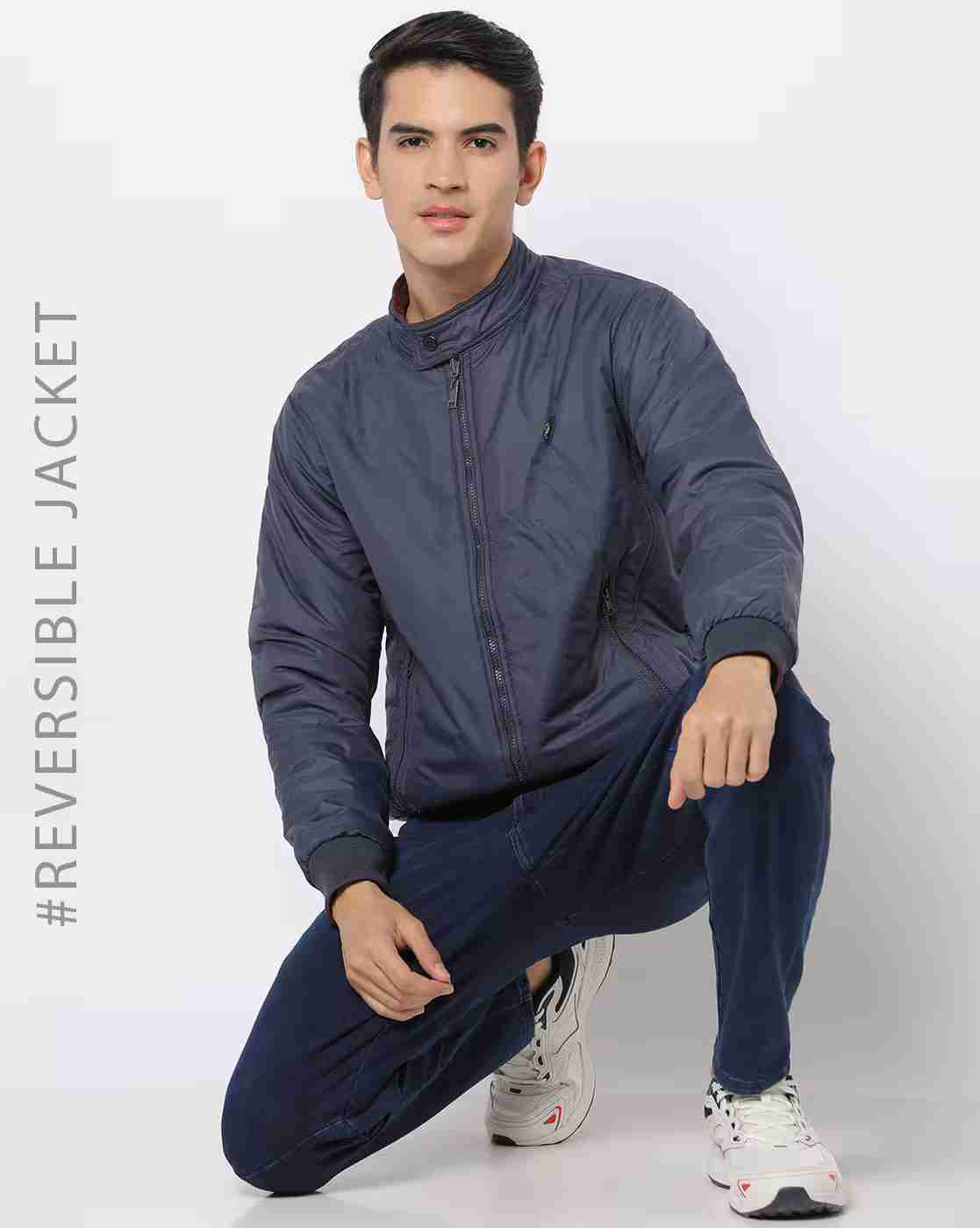 NETPLAY | Zip-Front Slim Fit Reversible Puffer Jacket|0