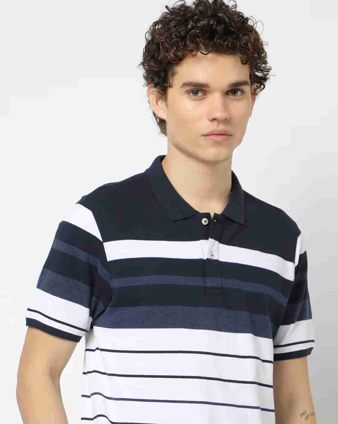 NETPLAY | Regular Fit Striped Polo T-Shirt|0
