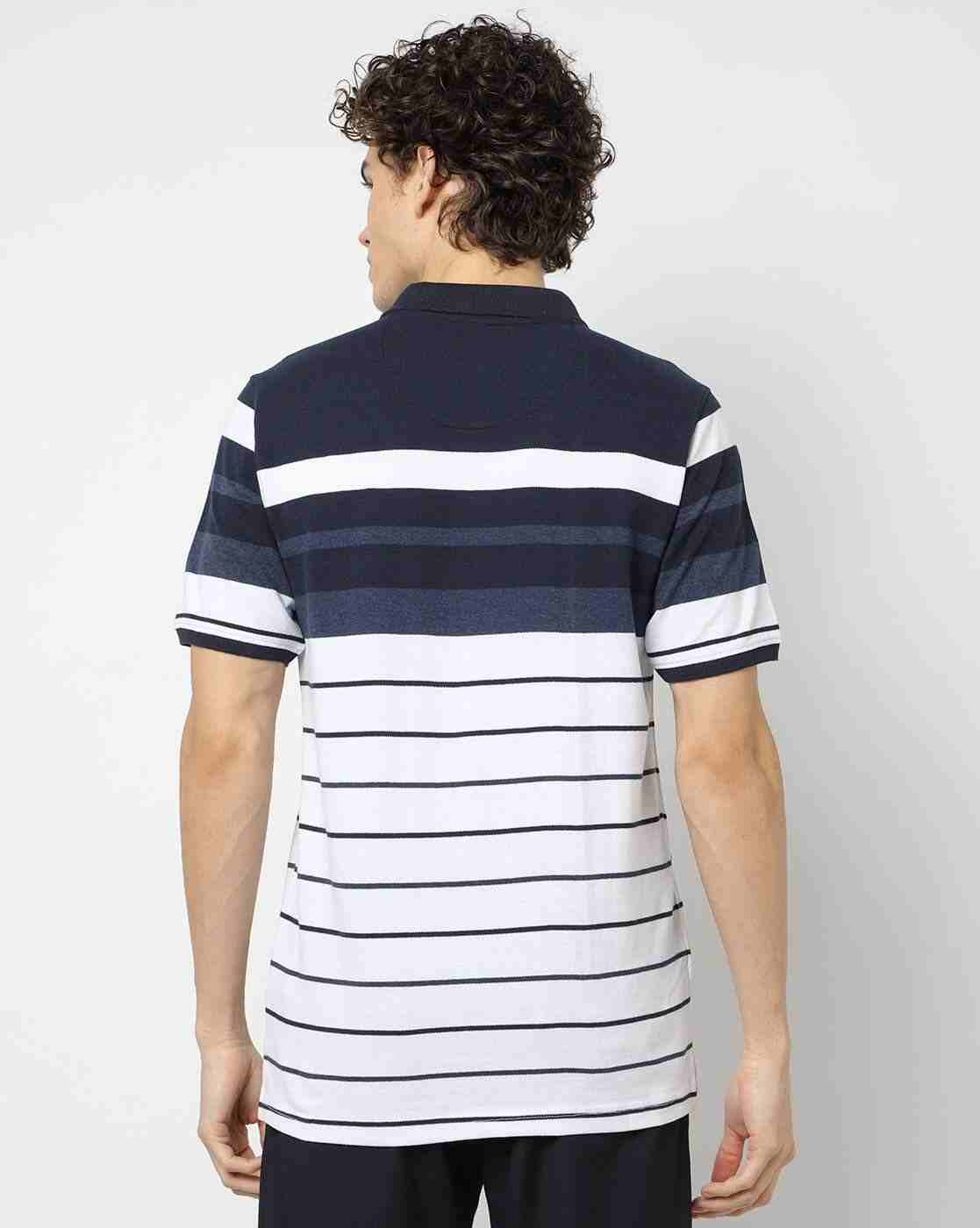 NETPLAY | Regular Fit Striped Polo T-Shirt|1