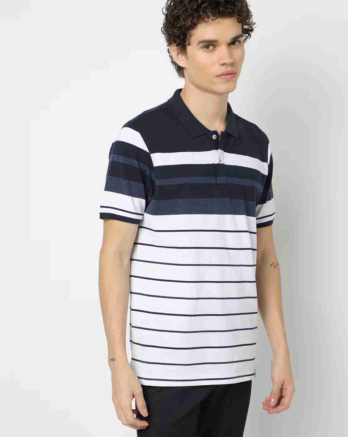 NETPLAY | Regular Fit Striped Polo T-Shirt|2