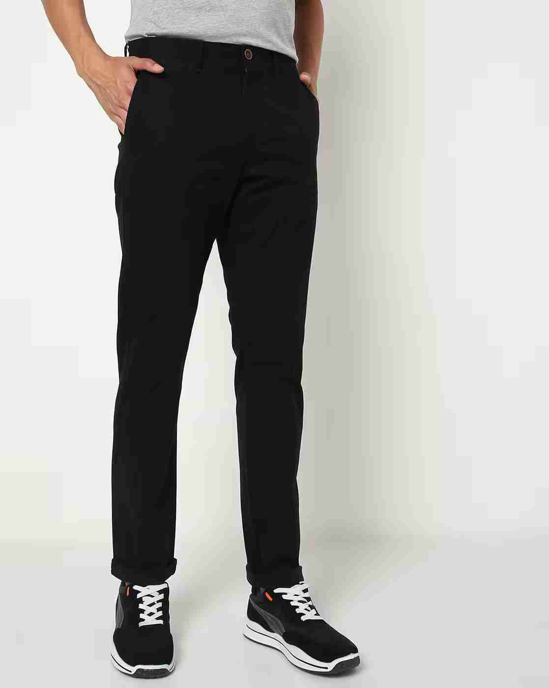 Tapered Fit Chinos with Insert Pockets