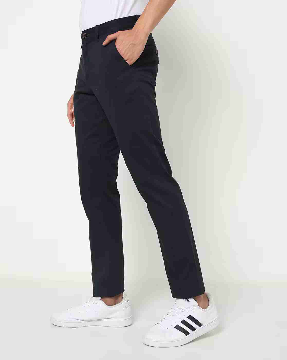 NETPLAY | Tapered Fit Trousers with Insert Pockets|1