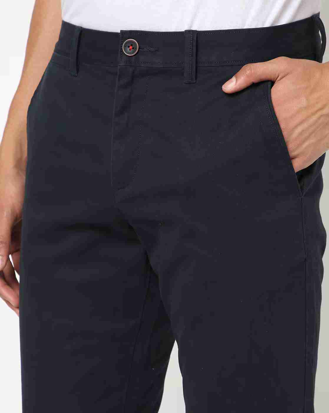 NETPLAY | Tapered Fit Trousers with Insert Pockets|3