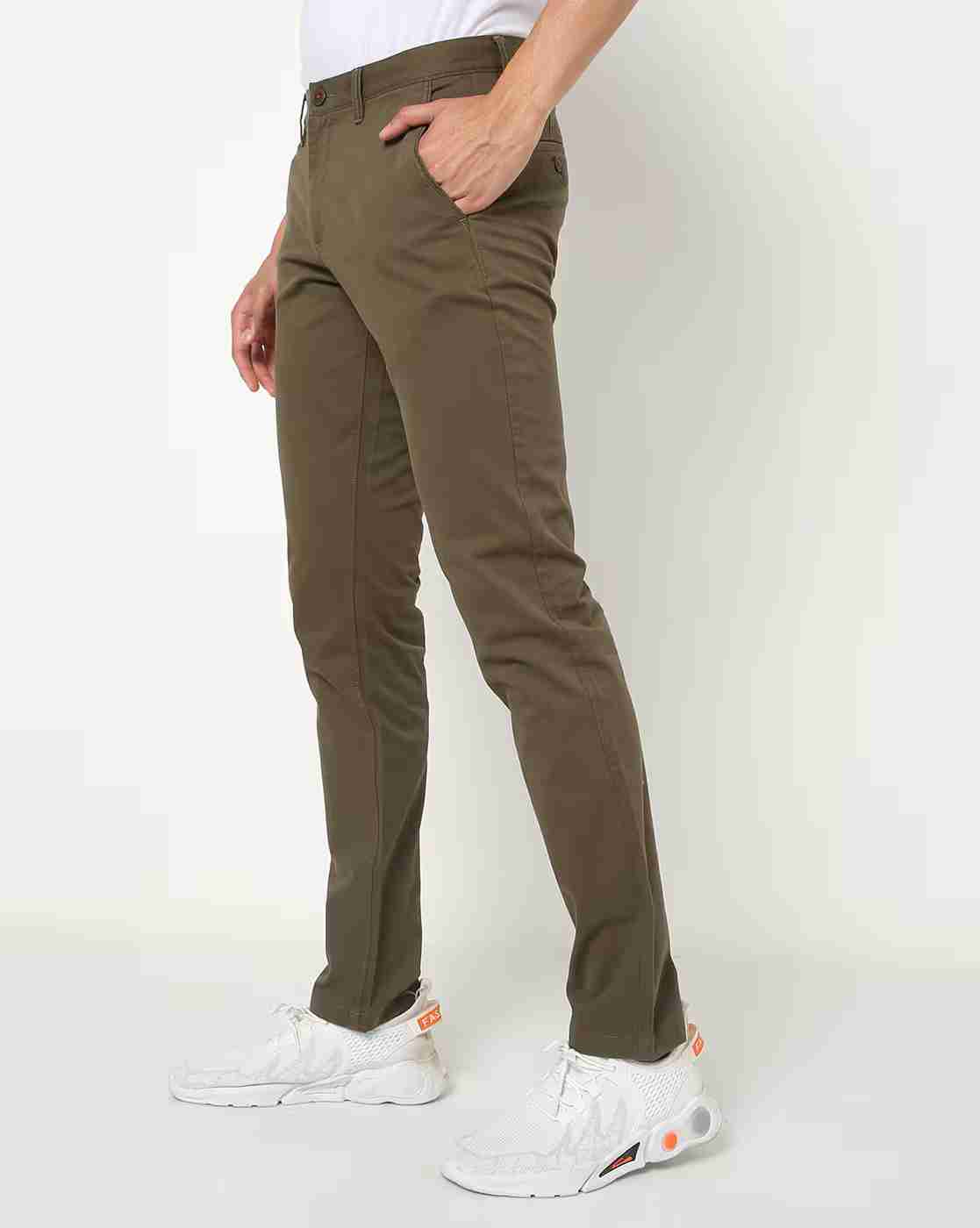NETPLAY | Tapered Fit Chinos with Insert Pockets|1