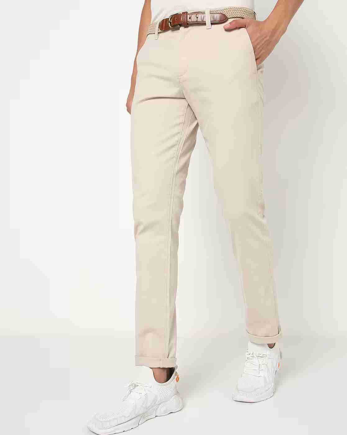 Tapered Fit Chinos with Insert Pockets