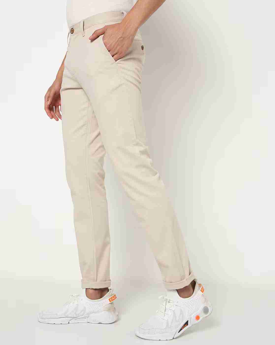 NETPLAY | Tapered Fit Chinos with Insert Pockets|1