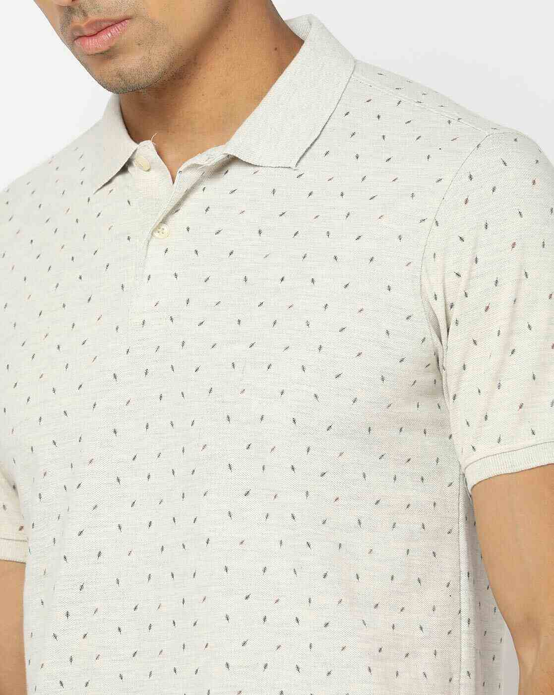 NETPLAY | Regular Fit Printed Polo T-Shirt|3
