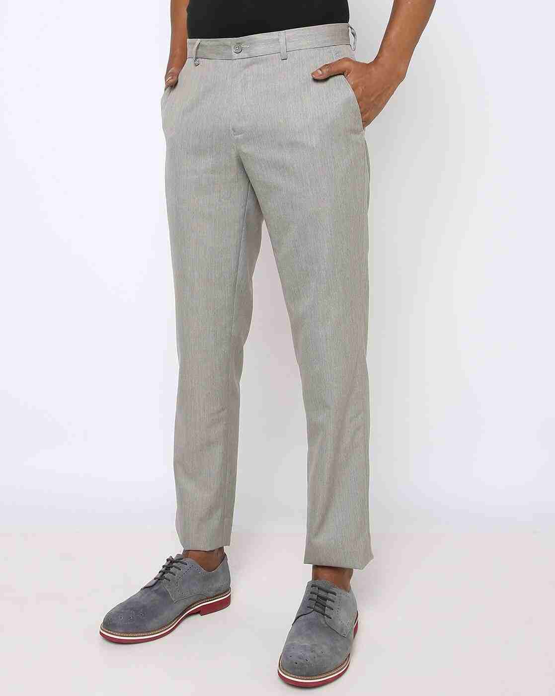 NETPLAY | Slim Fit Flat-Front Trousers|0