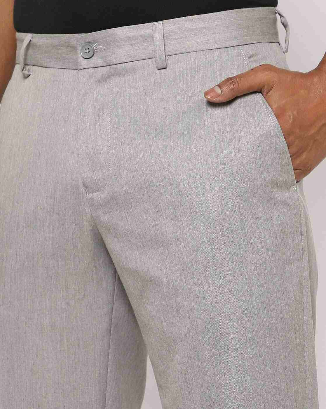 NETPLAY | Slim Fit Flat-Front Trousers|3