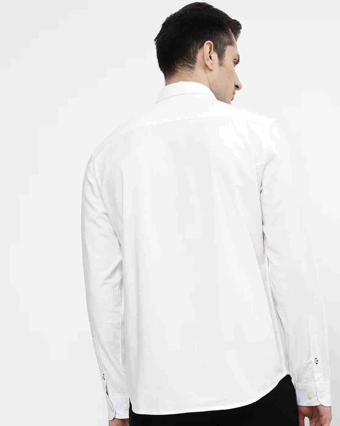 NETPLAY | Men Core Oxford Slim Fit Shirt with Patch Pocket|2