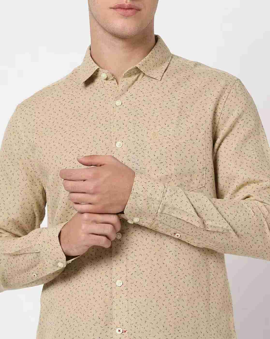 NETPLAY | Men Slim Fit Shirt with Patch Pocket|3
