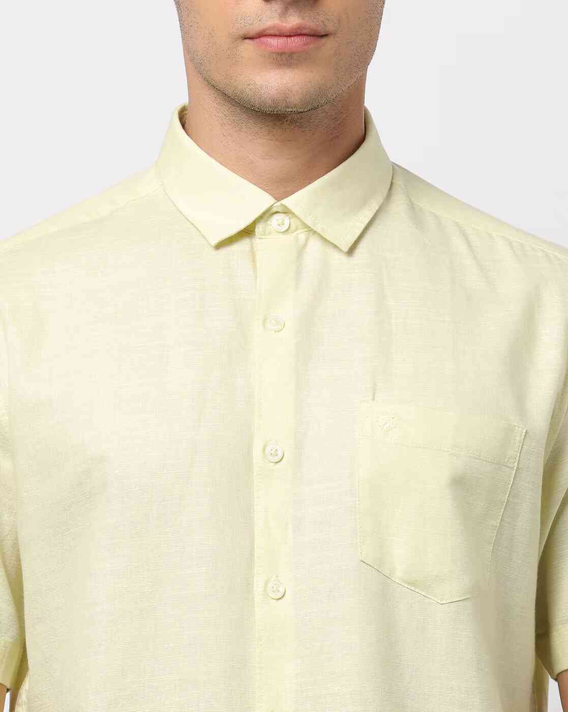NETPLAY | Men Slim Fit Shirt with French Placket|3